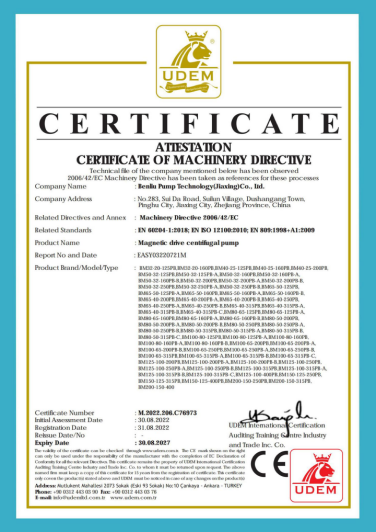 BM series products have been approved by the EU CE certification!