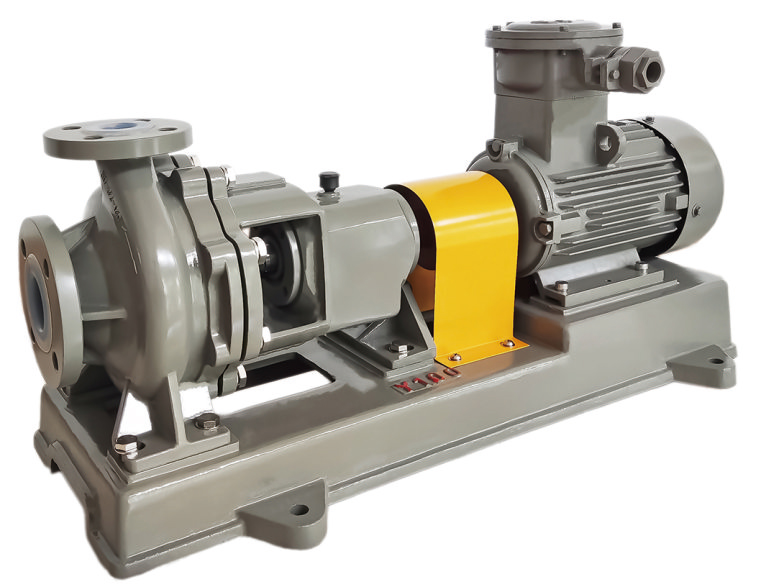 IHF Fluorine Lined Chemical Centrifugal Pump